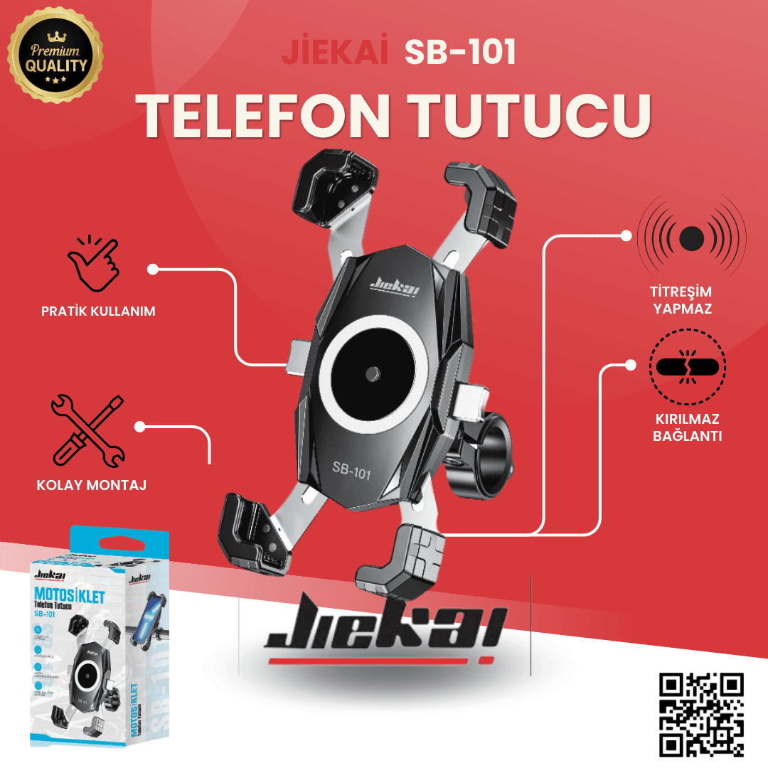 Motosiklet Küçük Resim Jiekai 'Telefon-Tutucu'