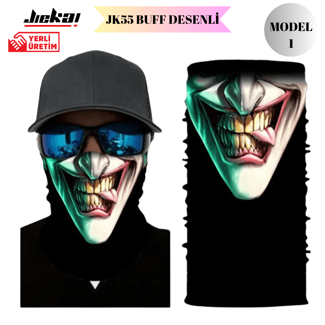 Jiekai 'Buff-Desenli-Bandana'