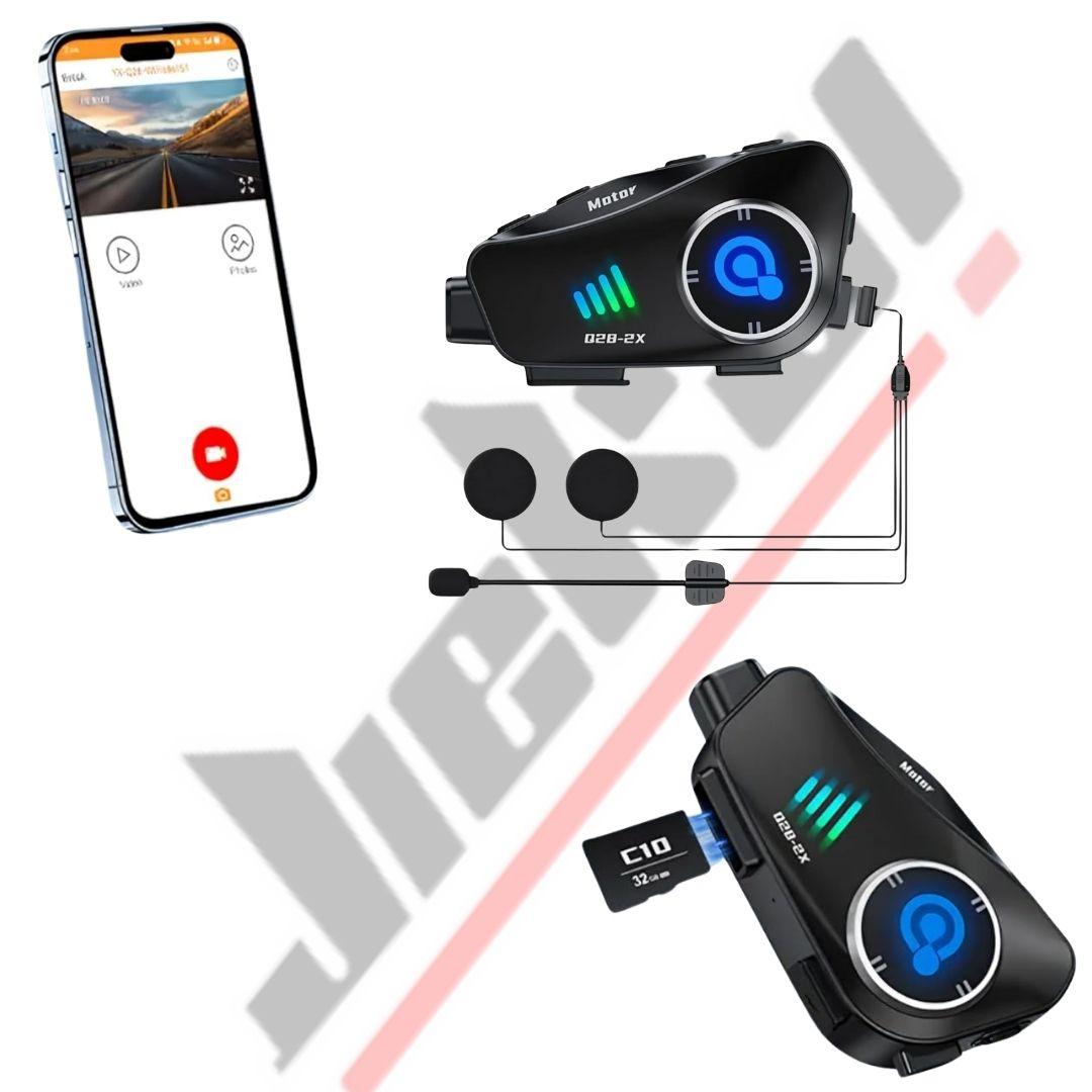 Motosiklet Küçük Resim Jiekai 'Q28-Motosi̇klet-Kamerali-İntercom'