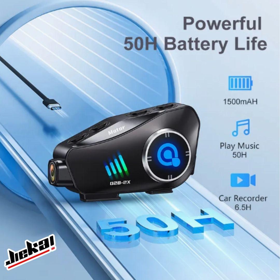 Motosiklet Küçük Resim Jiekai 'Q28-Motosi̇klet-Kamerali-İntercom'
